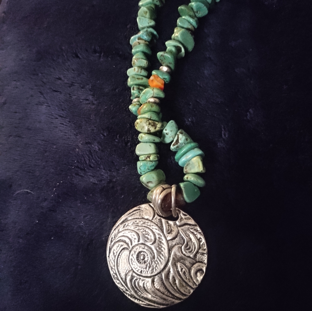 Coldwater Creek turquoise necklace